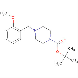 Tert-butyl 4-(2-methoxybenzyl)piperazine-1-carboxylate Structure,872846-69-0Structure