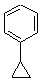 Cyclopropylbenzene Structure,873-49-4Structure