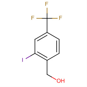 (2-Iodo-4-(trifluoromethyl)phenyl)methanol Structure,873005-49-3Structure