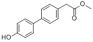 [1,1’-Biphenyl ]-4-acetic acid,4’-hydroxy-,methyl ester Structure,873011-21-3Structure