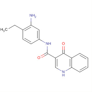 N-(3-amino-4-ethyl-phenyl)-4-oxo-1h-quinoline-3-carboxamide Structure,873050-25-0Structure