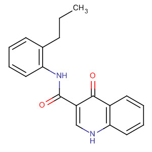 4-Oxo-n-(2-propylphenyl)-1h-quinoline-3-carboxamide Structure,873050-33-0Structure