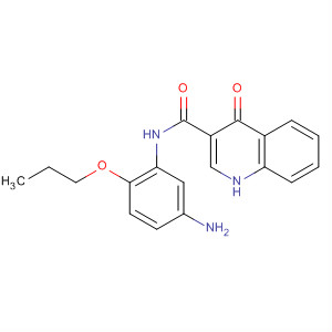 N-(5-amino-2-propoxy-phenyl)-4-oxo-1h-quinoline-3-carboxamide Structure,873050-34-1Structure