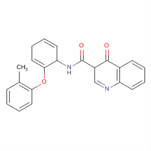 N-[2-(2-methylphenoxy)phenyl]-4-oxo-1h-quinoline-3-carboxamide Structure,873050-37-4Structure