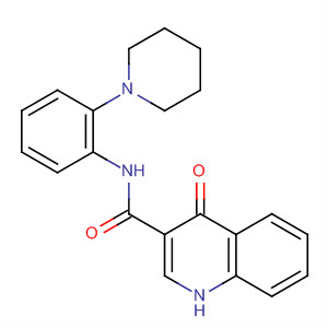 4-Oxo-n-[2-(1-piperidyl)phenyl]-1h-quinoline-3-carboxamide Structure,873050-43-2Structure