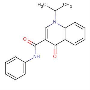 1-Isopropyl-4-oxo-n-phenyl-1h-quinoline-3-carboxamide Structure,873050-46-5Structure