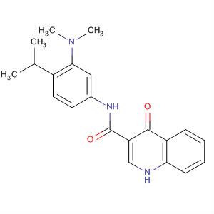 N-(3-dimethylamino-4-isopropyl-phenyl)-4-oxo-1h-quinoline-3-carboxamide Structure,873051-33-3Structure