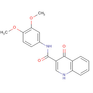 N-(3,4-dimethoxyphenyl)-1,4-dihydro-4-oxo-3-quinolinecarboxamide Structure,873051-38-8Structure