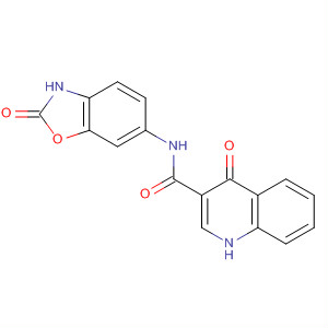 4-Oxo-n-(2-oxo-3h-benzooxazol-6-yl)-1h-quinoline-3-carboxamide Structure,873051-68-4Structure