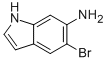 5-Bromo-1h-indol-6-amine Structure,873055-33-5Structure