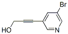 3-(5-Bromo-pyridin-3-yl)-prop-2-yn-1-ol Structure,873302-37-5Structure