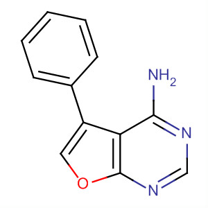 5-Phenyl-furo[2,3-d]pyrimidin-4-amine Structure,873306-42-4Structure