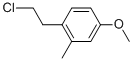 1-(2-Chloroethyl)-4-methoxy-2-methylbenzene Structure,873377-50-5Structure