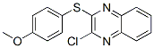 2-Chloro-3-[(4-methoxyphenyl)thio]quinoxaline Structure,87378-88-9Structure