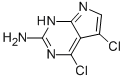 4,5-Dichloro-1h-pyrrolo[2,3-d]pyrimidin-2-amine Structure,873792-86-0Structure