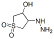 4-Hydrazino-1,1-dioxo-tetrahydro-1l6-thiophen-3-ol Structure,874-47-5Structure