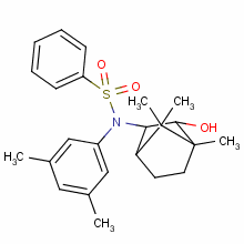 (1R,2s,3r)-(+)-3-[n-(benzenesulfonyl)-n-(3,5-dimethyl-phenyl)amino]-2-bornanol Structure,87420-26-6Structure