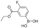 3-Ethoxycarbonyl-4-fluorophenylboronic acid Structure,874219-36-0Structure