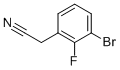 3-Bromo-2-fluorophenylacetonitrile Structure,874285-03-7Structure