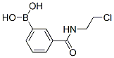 N-(2-Chloroethyl) 3-boronobenzamide Structure,874288-12-7Structure