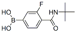 N-t-Butyl 4-borono-2-fluorobenzamide Structure,874289-18-6Structure