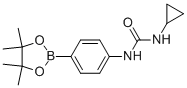 1-Cyclopropyl-3-[4-(4,4,5,5-tetramethyl-1,3,2-dioxaborolan-2-yl)phenyl]urea Structure,874297-79-7Structure