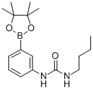 3-(3-Butylureido)phenylboronic acid, pinacol ester Structure,874299-07-7Structure