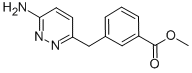 Benzoic acid,3-[(6-amino-3-pyridazinyl)methyl]-,methyl ester Structure,874338-90-6Structure