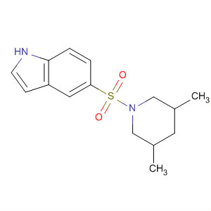 5-(3,5-Dimethyl-piperidine-1-sulfonyl)-1h-indole Structure,874373-15-6Structure