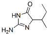 4H-imidazol-4-one,2-amino-3,5-dihydro-5-(1-methylpropyl)- Structure,874531-51-8Structure