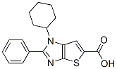 1H-thieno[2,3-d]imidazole-5-carboxylic acid,1-cyclohexyl-2-phenyl- Structure,874571-86-5Structure