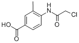 4-[(Chloroacetyl)amino]-3-methylbenzoic acid Structure,874590-15-5Structure