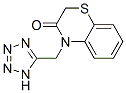 4-(1H-tetrazol-5-ylmethyl)-2H-1,4-benzothiazin-3(4H)-one Structure,874765-99-8Structure