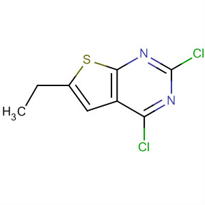 2,4-Dichloro-6-ethylthieno[2,3-d]pyrimidine Structure,87478-74-8Structure