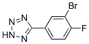 5-(3-Bromo-4-fluoro-phenyl)-2H-tetrazole Structure,874784-10-8Structure