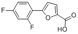 5-(2,4-Difluorophenyl)-furan-2-carboxylic acid Structure,874801-40-8Structure