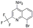 8-Bromo-2-(trifluoromethyl)quinolin-4-amine Structure,874818-02-7Structure