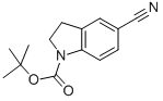 Tert-butyl 5-cyanoindoline-1-carboxylate Structure,874841-30-2Structure