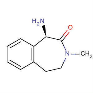 (R)-1-amino-3-methyl-4,5-dihydro-1h-benzo[d]azepin-2(3h)-one-hcl Structure,874910-35-7Structure