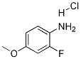 2-Fluoro-4-methoxyaniline, HCl Structure,874959-93-0Structure