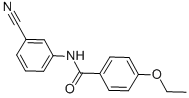 N-(3-cyanophenyl)-4-ethoxybenzamide Structure,875052-90-7Structure