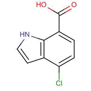 4-Chloro-1h-indole-7-carboxylicacid Structure,875305-77-4Structure