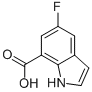 5-Fluoro-1H-indole-7-carboxylic acid Structure,875305-87-6Structure