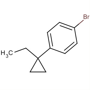 1-Bromo-4-(1-ethylcyclopropyl)benzene Structure,875306-16-4Structure