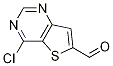 4-Chlorothieno[3,2-d]pyrimidine-6-carbaldehyde Structure,875340-14-0Structure