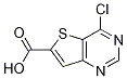 4-Chloro-thieno[3,2-d]pyrimidine-6-carboxylic acid Structure,875515-76-7Structure