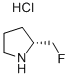 (S)-2-(fluoromethyl)pyrrolidine hydrochloride Structure,875553-78-9Structure