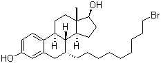 (7A,17b)-7-(9-bromononyl)estra-1,3,5(10)-triene-3,17-diol Structure,875573-67-4Structure