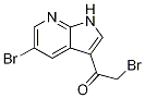 2-Bromo-1-(5-bromo-1h-pyrrolo[2,3-b]pyridin-3-yl)-ethanone Structure,875639-57-9Structure