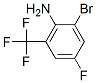 2-Bromo-4-fluoro-6-(trifluoromethyl)aniline Structure,875664-27-0Structure